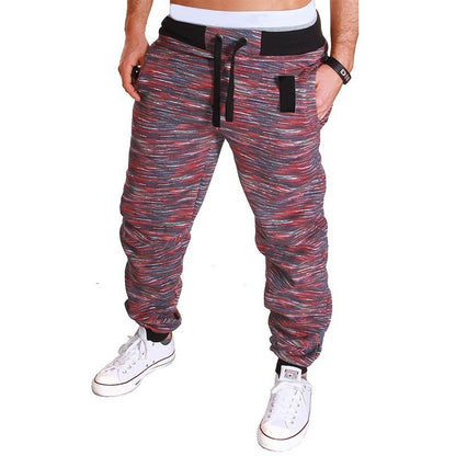 in stock Europe and the United States cross-border foreign trade new hip-hop men's casual pants cotton pants fashion urban loose waist pants