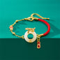 Zodiac Dragon Style Exaggerated And Personalized Trendy Alloy Bracelet