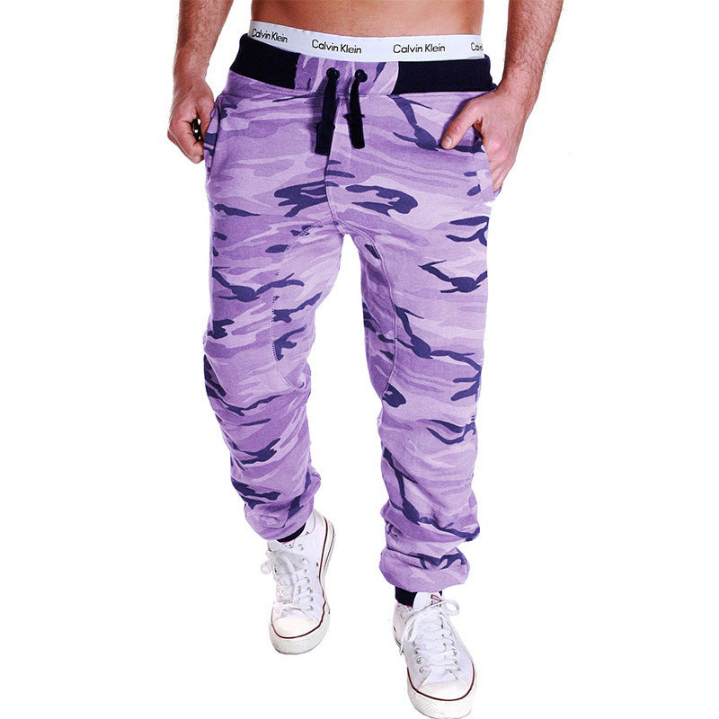 in stock Europe and the United States cross-border foreign trade new hip-hop men's casual pants cotton pants fashion urban loose waist pants