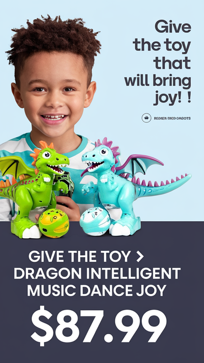 Remote Control DNOSAUR Intelligent Electronic Spray Music Dance 2-Colors