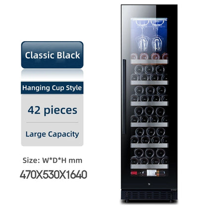 High quality Luxury Sale Display 70l 20 Bottles Compressor 7 Bottle Fridge Mini Screen Wine Cooler