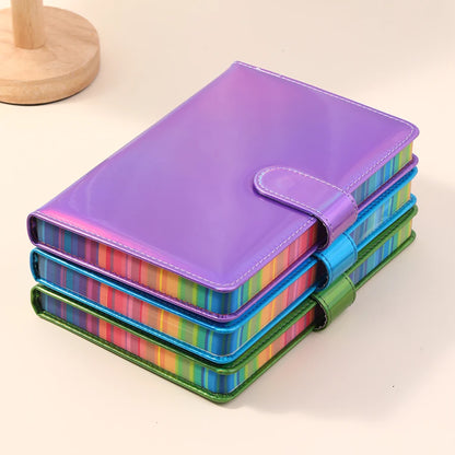 1pc Laser Gradient Notebook 360 Page Multi Color Office Stationery Hot Selling School Student Hardcover High Quality Notebook