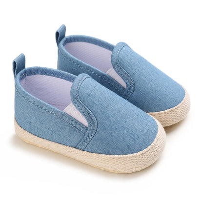 2025 New Baby Canvas Sneakers Anti-slip Soft Plaid Baby Boy Girl Shoes Newborns First Walkers Infant Baby Unisex Casual Shoes