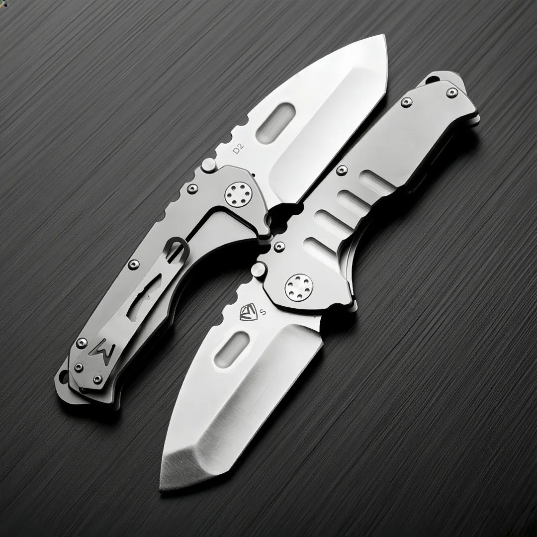 Medford - Heavy-duty Folding Knife, High-hardness D2 Blade, Portable Backpack Camping Travel Knife, Sharp Fruit Knife