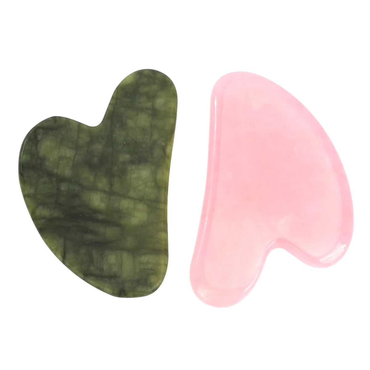 Guasha Massage Natural Stone Jade Scraper Facial Gua Sha SPA  Neck Massager for Face Lifting Wrinkle Remover Beauty Healty Tool