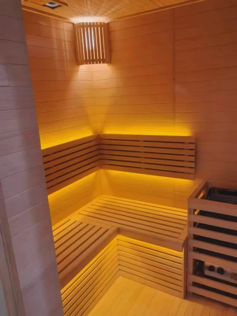 Customize Sauna Room Infrared Heater Electric Full Body Steam Cabin Home Spa Health Relaxation Therapy Equipment