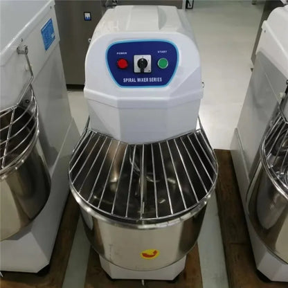 Commercial Heavy Duty Dual Motion Dual Speed Dough Mixer Automatic Stainless Steel Kneading Machine Large Capacity For Bakery