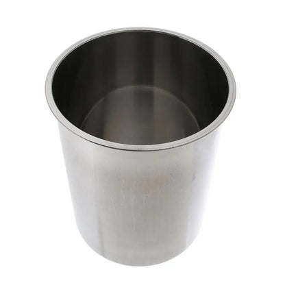 Silver Stainless Steel Ice Bucket with Handle Elegant Champagne Wine Cooler Chiller for Home Party Restaurant Bar