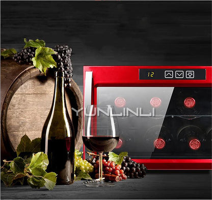 Mini Wine Refrigerator 23L Red Wine Storage Case Household Constant Temperature Wine Cabinet