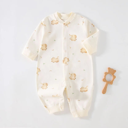 Autumn Baby Clothes Newbron Spring 100 Cotton Underwear Newborn Onesie