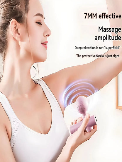 2026 Mini Massage Gun Fascia Machine Muscle Relaxation Vibrating Gun Portable Rod Massage Neck Body Fascia Gun Rechargeable