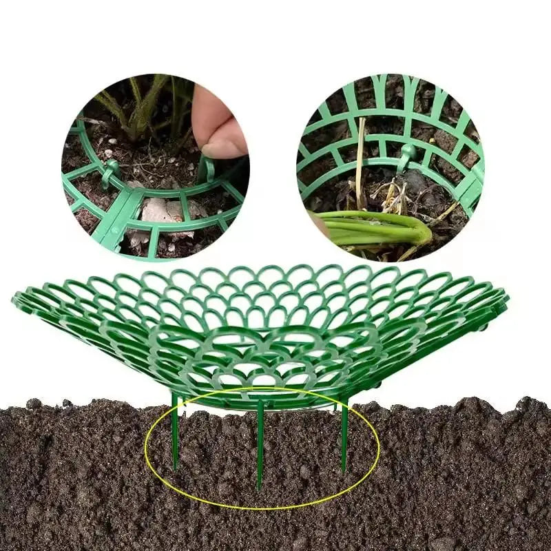 5pcs Green Strawberry Planting Racks, Watermelon Support Frames, 3-Legged Plant Protector, Easy Assembly Plant Accessories