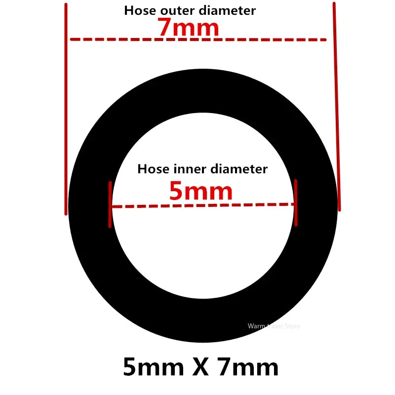 1M 2M 5M 10M  Transparent PVC Plastic Hoses Water Pump Tube  5 6 7 8 9 10 12mm Inner Diameter Pipe Fish Tank Garden Waterin