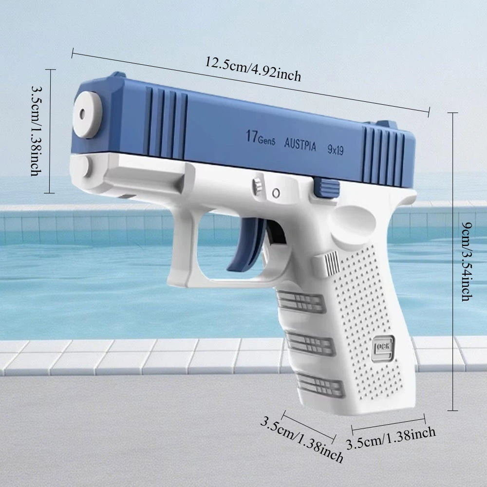 Water Gun Pistol Leak Proof Huge Capacity Long Range Summer Blaster gift for Kids Adults Toy Game Beach Pool Outdoor Water Fight