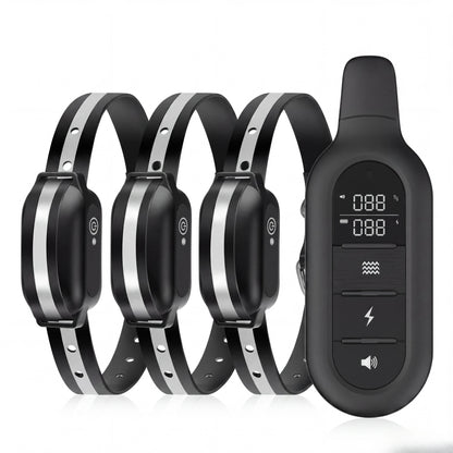 1000M Dog Training Collar Remote Control, Waterproof Rechargeable Dog Bark Collar with Shock Vibration Modes for All Dogs