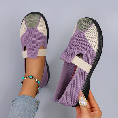 Women's summer breathable mesh flat shoes women's shoes casual sneakers shoes, clearance free shipping