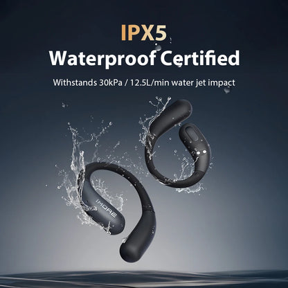 1MORE S11 Open-Ear Wireless Earphones Ultra-Thin Design Ear-Hook Earbuds Bluetooth V6.0 IPX5 28H Playtime