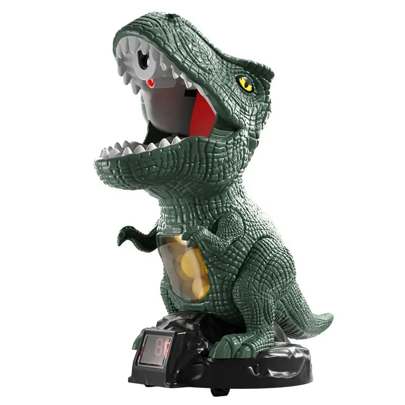 Hungry Shooting Dinosaur Toys Shooting Target Game Toy, Target Shooting Game With Air Pump Gun For Kids, Fun Guns Children Toys