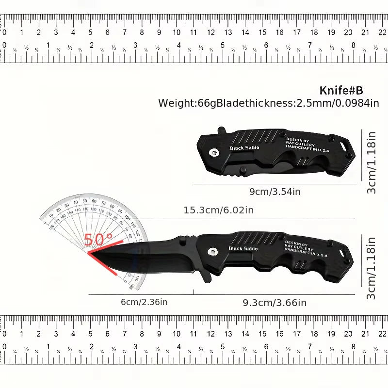 Folding Knife High Hardness Survival Outdoor Hiking Hunting Pocket Knife Camping EDC Tool Sharp  Knifes