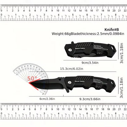 Folding Knife High Hardness Survival Outdoor Hiking Hunting Pocket Knife Camping EDC Tool Sharp  Knifes