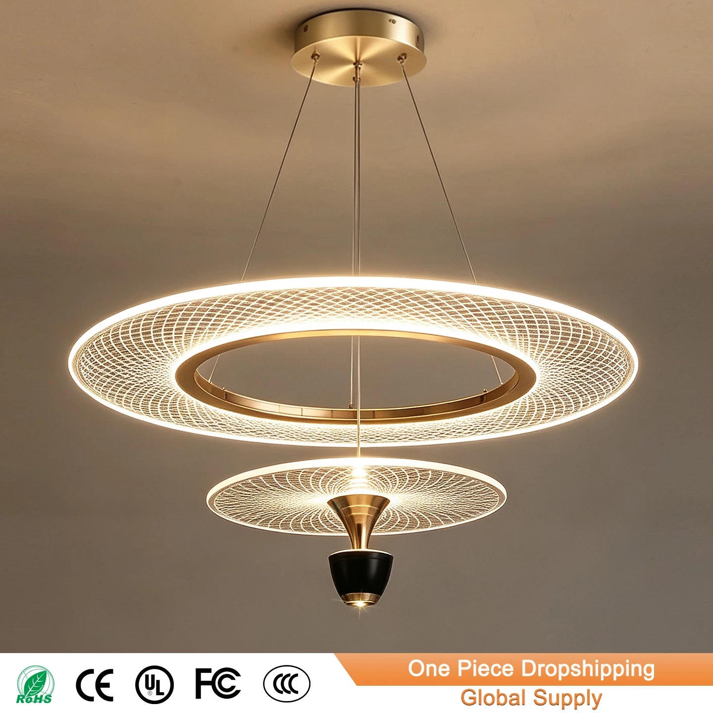 Living Room Chandelier Modern Villa Dining Room Pendant Lamp Designer Pendant Light Factory Dropshipping Chandelier