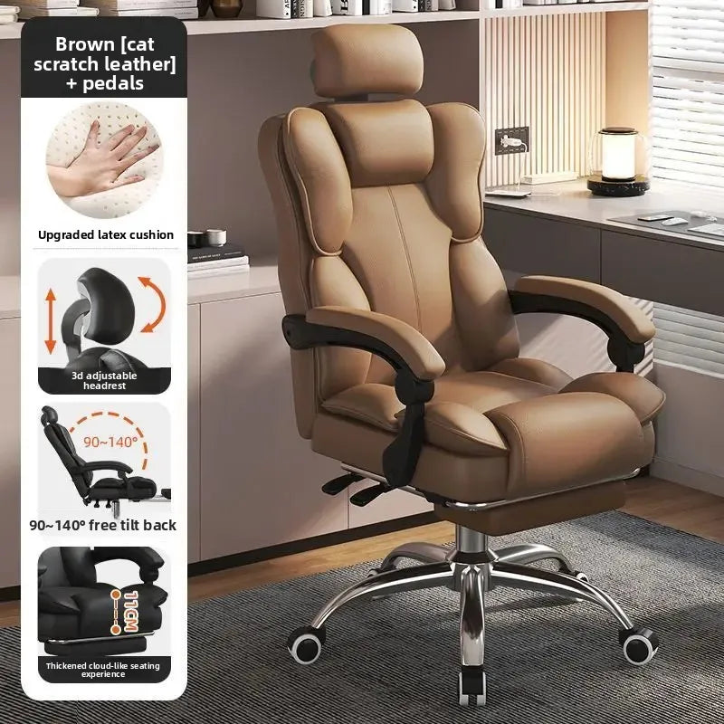 AOLIVIYA Gaming Chair Gamer Computer Chair Office Desk Chair Reclining Ergonomic Boss Simple Comfy E Sports Seat