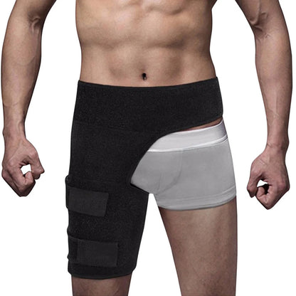 1 PCS Sciatica Nerve Pain Relief Thigh Compression Brace For Hip Joints Arthritis Groin Wrap Brace Protector Belt Legwarmers New