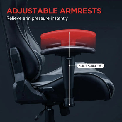 Factory Direct Sales Racing Swivel Computer 7 Points Massage Office Game Rgb Speaker Silla Gamer Gaming Chair With Footrest