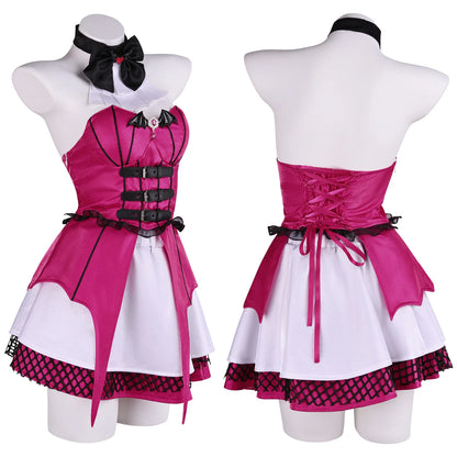 Draculaura Cosplay Costumes Anime Monster School Role Play Uniform Halloween Carnival Party Outfit For Women
