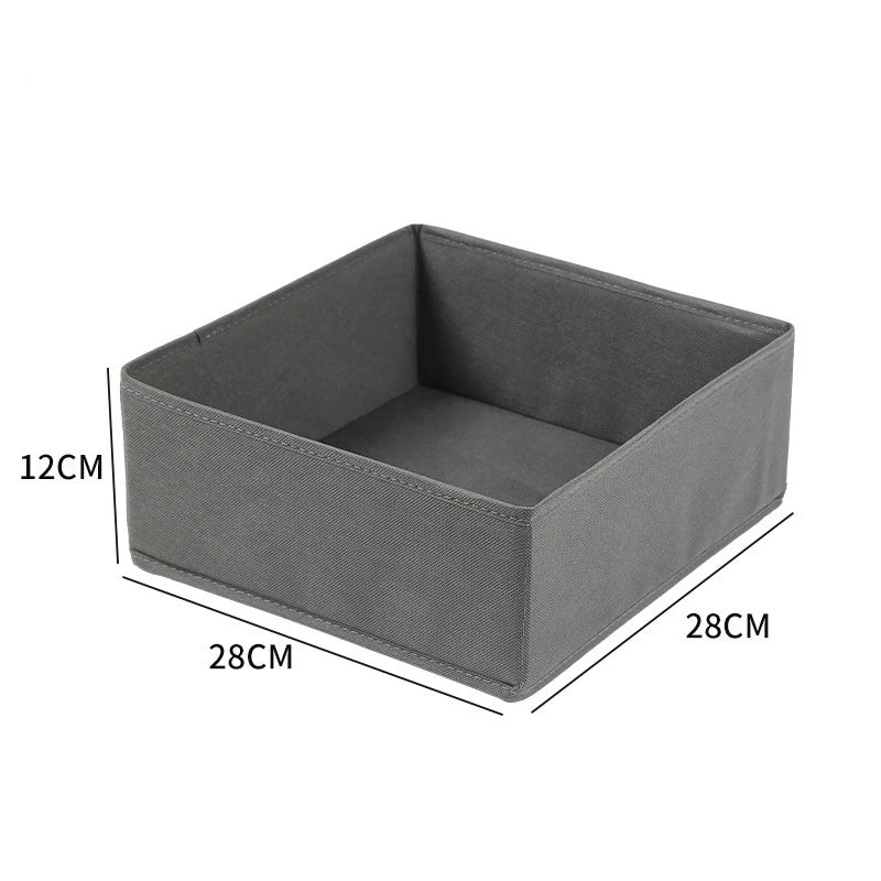 Foldable Drawer Organizers Underwear Storage Box Home Bra Socks Leggings Belts Ties Storage Organizers Box Closet Organization