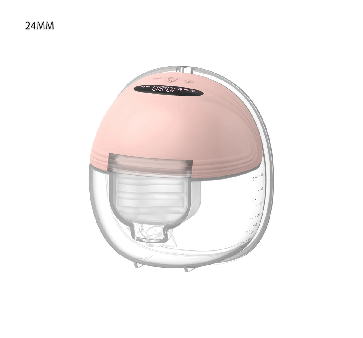 BornBL S21 Electric Breast Pump, Wearable Hands-Free Breastfeeding Pump with 12 Suction 3 Mode, Portable Baby Milk Extractor