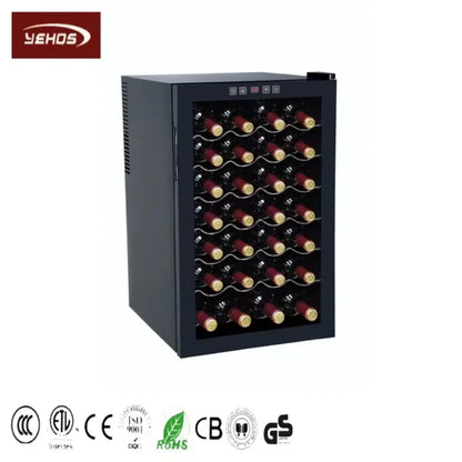 Airo 28 Bottle Mini Constant Temperature Electronic Wine Cabinet Absorption Mini Fridge