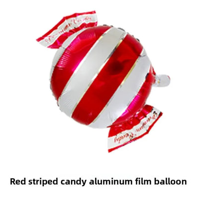 10pcs Windmill Candy Lollipop Foil Balloons 18 Inch Aluminum Film Balloon Birthday Party Christmas Wedding Decorations