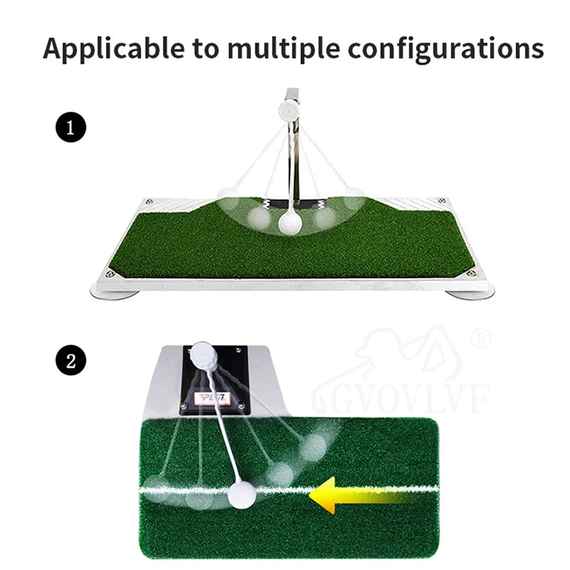 Golf Beginner Swing Trainer With 360 ° Automatic Return Racket Indoor Simulation Equipment Practice Accessories
