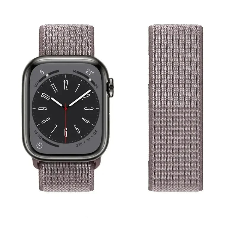 Nylon loop For Apple Watch Band Ultra-2 49mm 44mm 40mm 45mm 41mm Sport pride Bracelet iwatch Strap Series 9 8 se 7 6 5 4 3