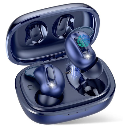 D20 Mini Sleep Earbuds for Side Sleepers | ANC Bluetooth 5.4 48H Battery IP7 Waterproof Hi-Fi Bass ENC Mic.