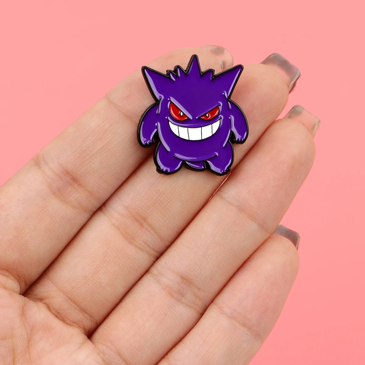 Cute Ghost Anime Game Enamel Pin Lapel Pin Brooches For Women Clothing Decoration Metal Pins Backpack Hat Badge Accessories