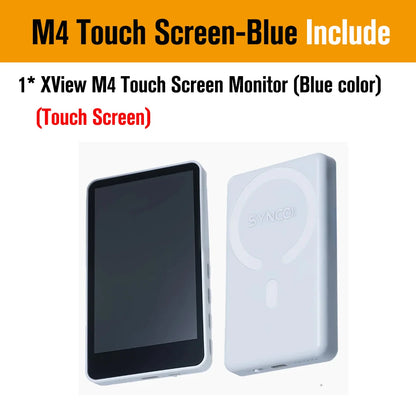 SYNCO XView M4 / M4 AI / M4 Touch Screen Selfie Monitor Screen Vlogging Monitor for iPhone Android Live Streaming TikTok Vlog