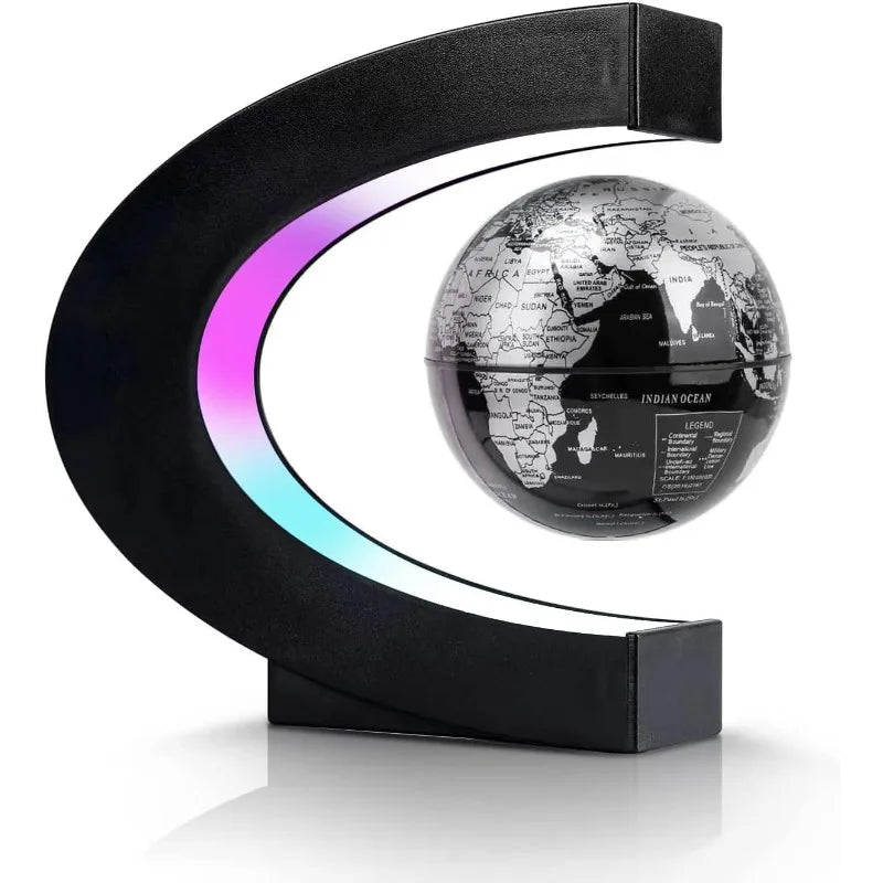 Magnetic Levitating Globe LED Night Light Floating Globe Lamp Cool Tech Gift for Kids Boys Girls Birthday Toy Home Office Decor