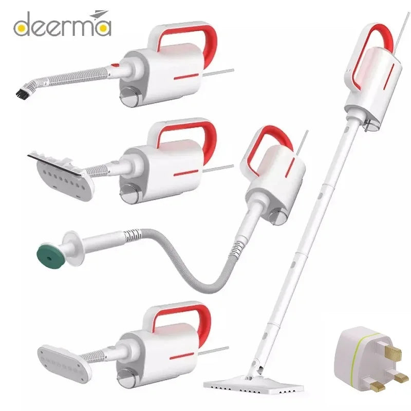Original Deerma DEM-ZQ610 Steam Mopping Machine Multifunction Household Cleaning mop Aspirador 5 Attachments Mold