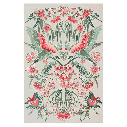 Light Luxury Cloakroom Carpet Home Non-slip Mat Large Area Bedroom Decor Washable Rug European Retro Carpets for Living Room