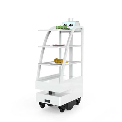 Factory Price Restaurant Pizza Food Robot Intelligence Indoor Delivery Robot Driverless Waiter Robot