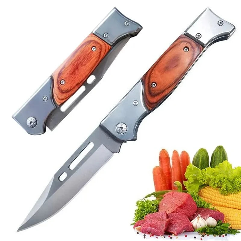 Heavy Duty Foldable Knife with High Hardness and Versatile Functions for Outdoor Activities