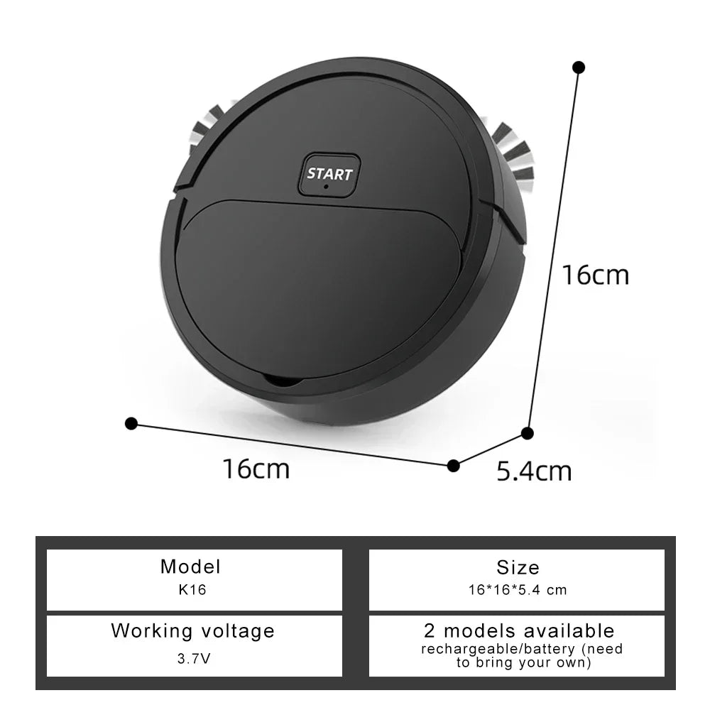 NEW Fully Automatic Sweeping Robot Sweep Mopping Floor Vacuum Cleaner Mini Home Cleaning Machine Smart Electric Sweeper
