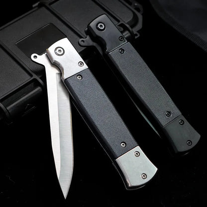 Camping Survival Folding Knife High Hardness Stainless Steel Blade EDC Pocket Knife for Outdoor Fruit Paring