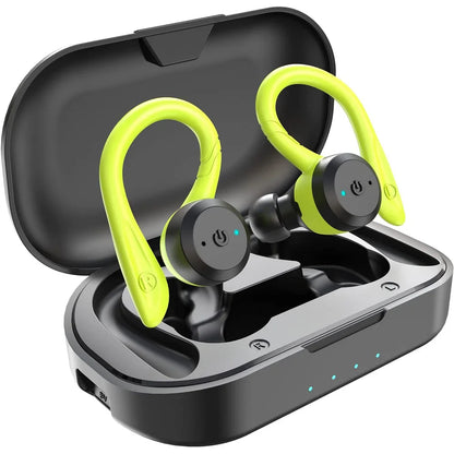 BE1032 NEW Bluetooth 9D HiFi Stereo Music Earphones TWS Wireless Waterproof Sports Headphones Noise Reduction Headset for iPhone