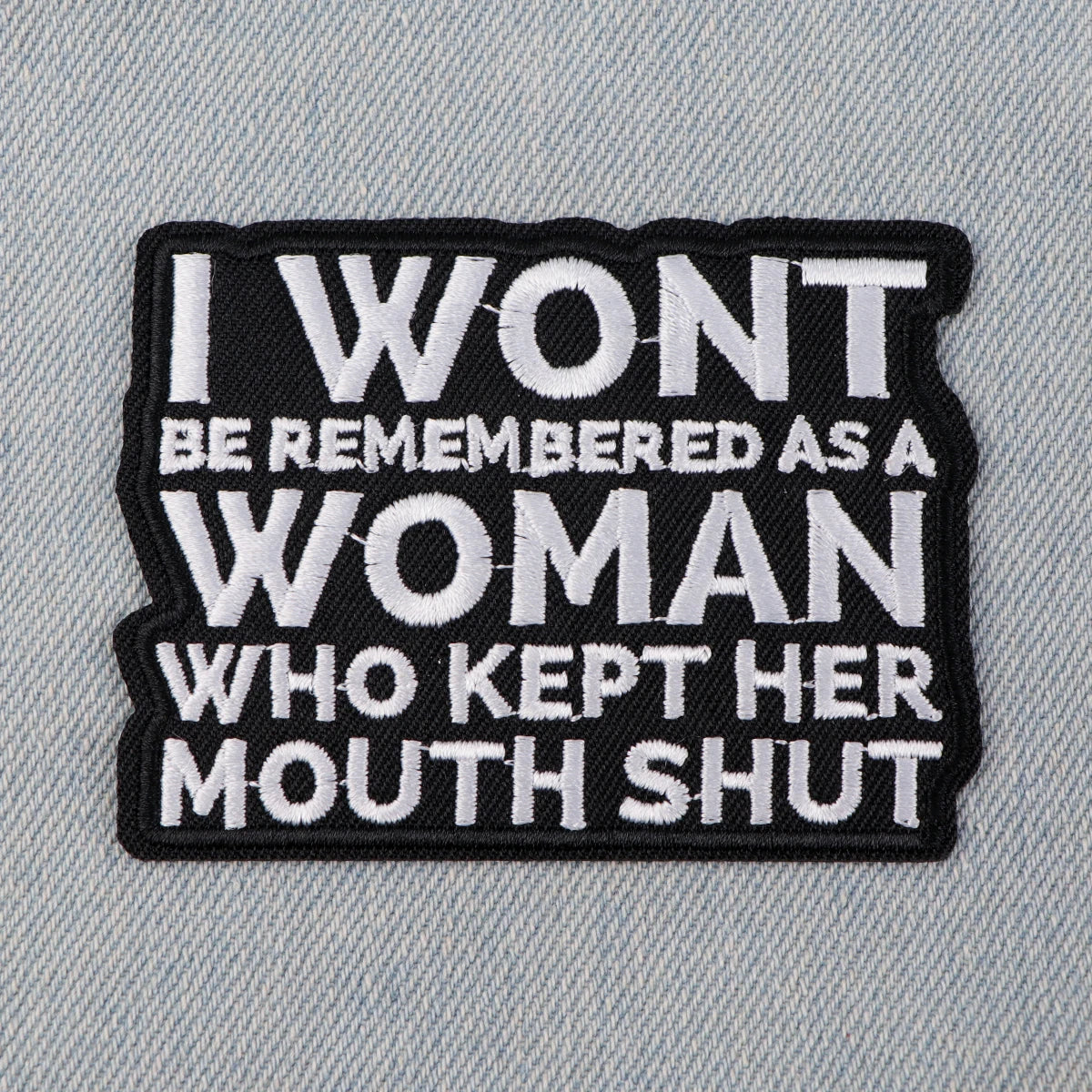 Motivational Quotes Patch Embroidered Patches On Clothes Iron On Patches For Clothing DIY Patch Jackets Sew Stickers