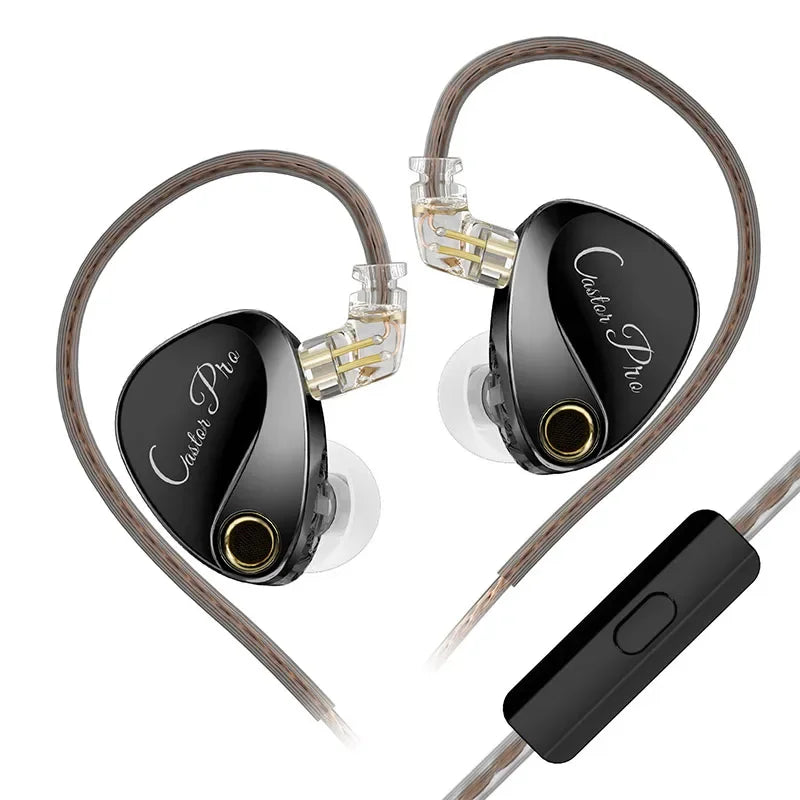 KZ Castor PRO 2DD in Ear HiFi Earphones High-end Tunable Earphones Stets A New Benchmark for Hfi Sound Quality Bass Headsets