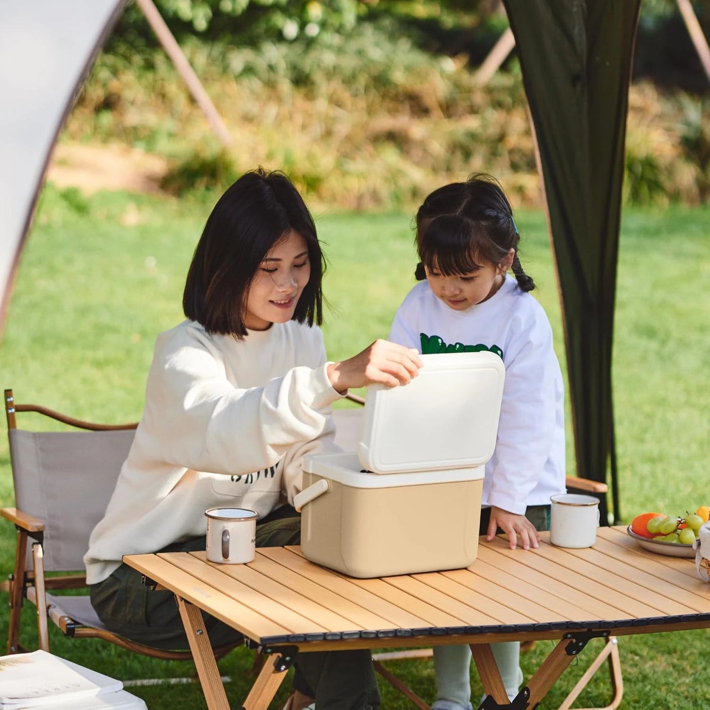 Naturehike 5L Cooler Box Portable Camping Refrigerator Incubator Car Ice Bucket Heat Preservation BBQ Equipment Storage Box