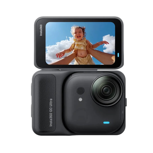 Insta360 GO Ultra A palm-sized 4K powerhouse Hands-Free POV Lightweight & Pocketable Ultra-HD Footage, Day or Night